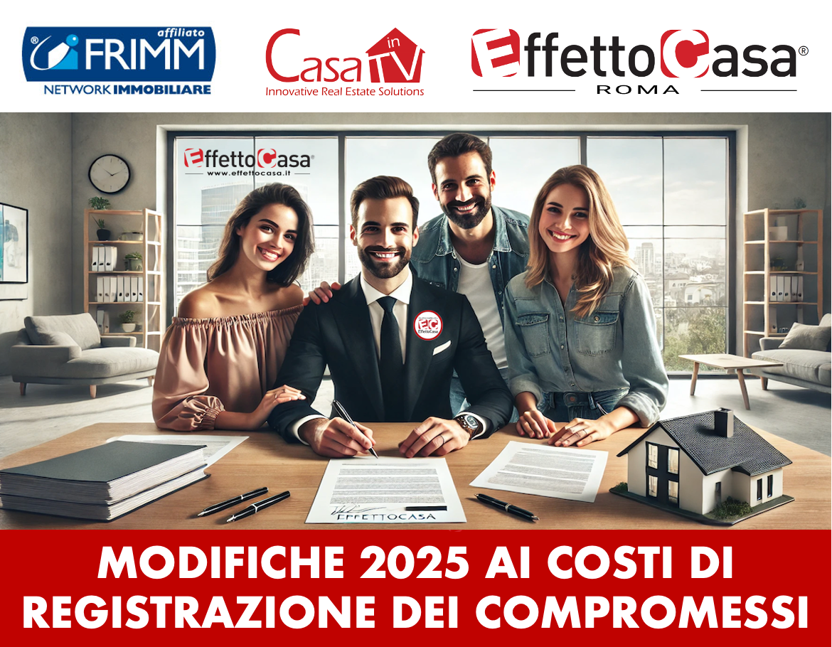 Scopri di più sull'articolo Modifiche 2025 ai costi di Registrazione dei Compromessi