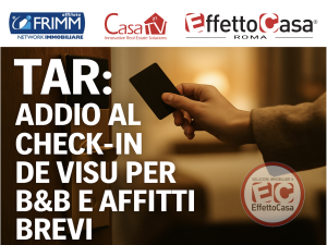 Scopri di più sull'articolo Tar: addio al check-in de visu per B&B e Affitti Brevi
